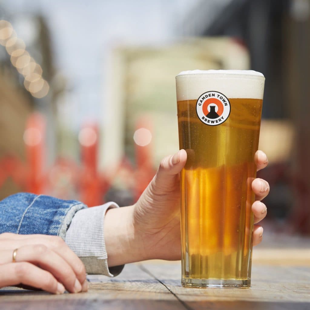 Cover Image for Buy 1 get 1 free on a pint of Camden Hells at The Britannia